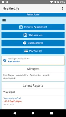 HealtheLife android App screenshot 11