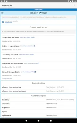 HealtheLife android App screenshot 2